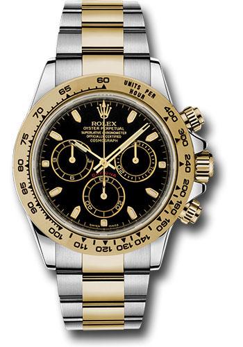 Rolex Cosmograph Daytona Yellow Rolesor Black Dial - 116503