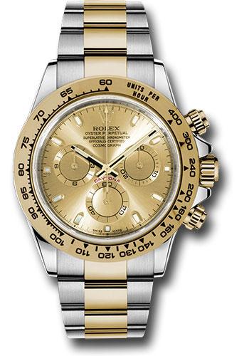 Rolex Cosmograph Daytona Yellow Rolesor Champagne Dial - 116503