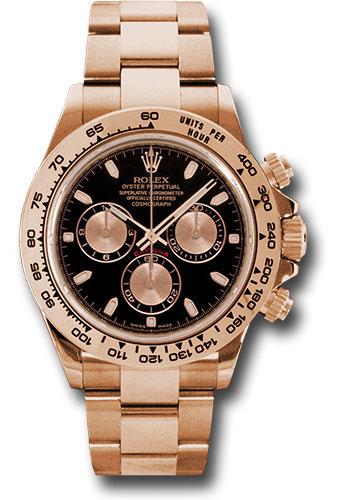 Rolex Cosmograph Daytona Everose Gold Black Dial - 116505