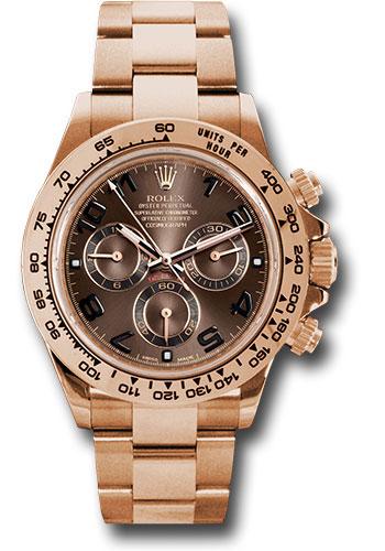 Rolex Cosmograph Daytona Everose Gold Chocolate Arabic Dial - 116505