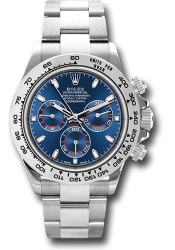 Rolex Cosmograph Daytona White Gold Blue Dial "John Mayer" -116509