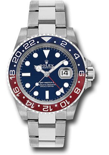 Rolex White Gold GMT-Master II "Pepsi" -Blue Dial - Oyster Bracelet - 126719BLRO