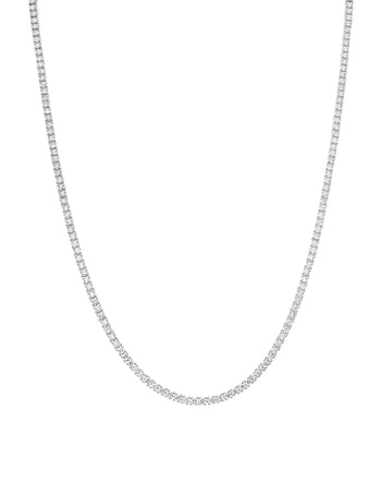 Lab Diamond Tennis Necklace