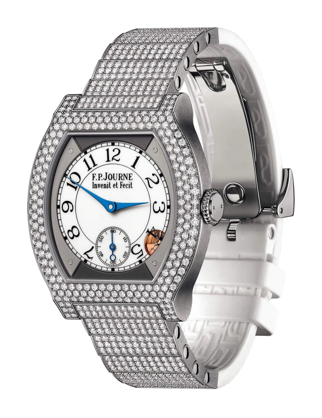 F.P.Journe élégante 40 Titanium 12 Rows of Diamonds with Set Bracelet - 1210