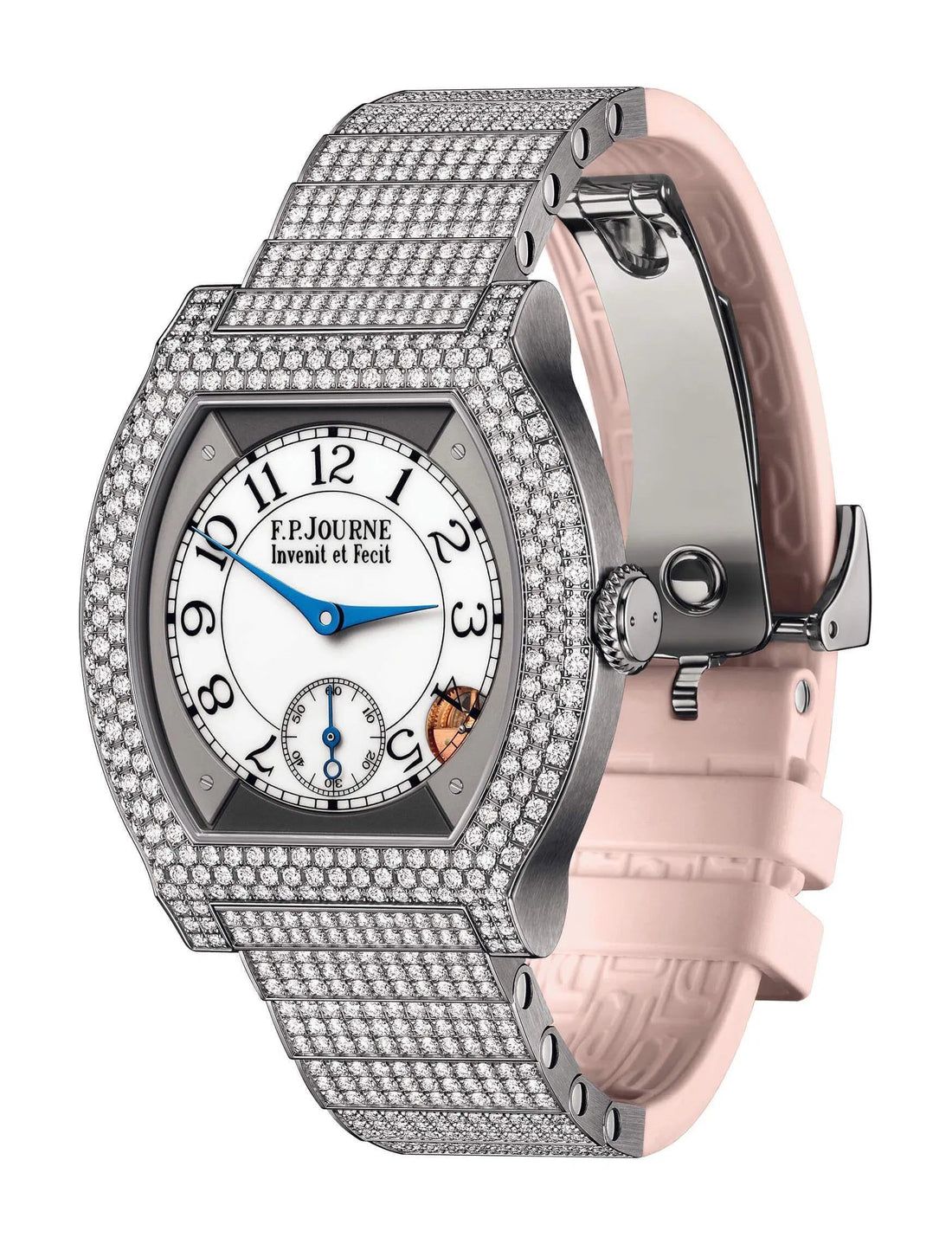 F.P.Journe élégante 40 Titanium 12 Rows of Diamonds with Set Bracelet - 1210