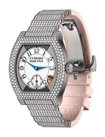 F.P.Journe élégante 40 Titanium 12 Rows of Diamonds with Set Bracelet - 1210