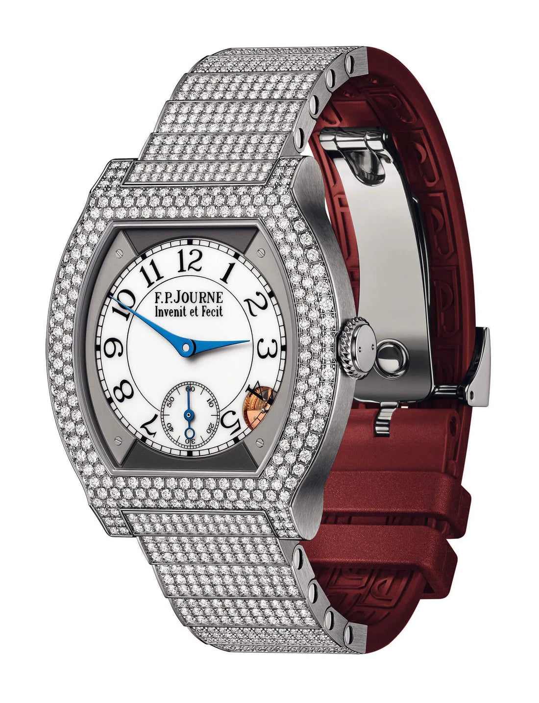 F.P.Journe élégante 40 Titanium 12 Rows of Diamonds with Set Bracelet - 1210