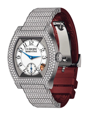 F.P.Journe élégante 40 Titanium 12 Rows of Diamonds with Set Bracelet - 1210