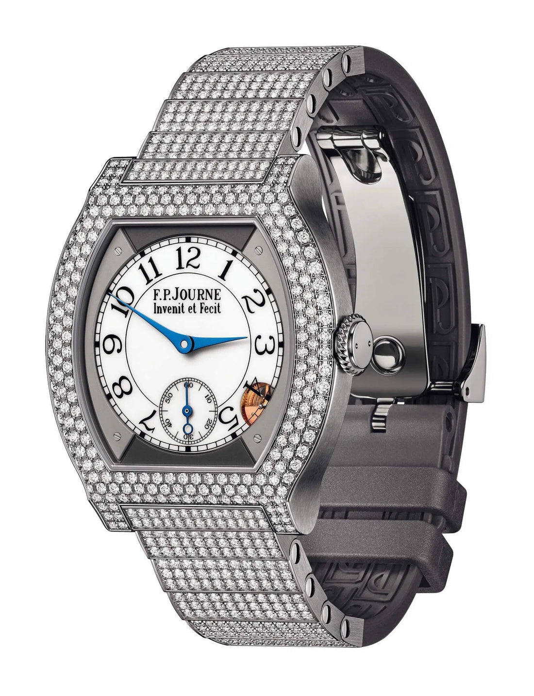 F.P.Journe élégante 40 Titanium 12 Rows of Diamonds with Set Bracelet - 1210