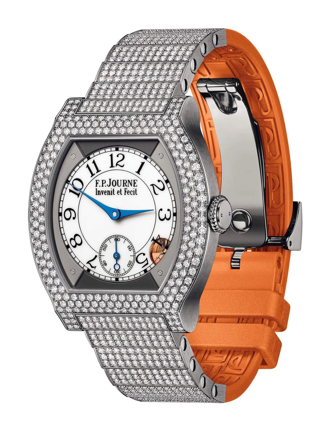 F.P.Journe élégante 40 Titanium 12 Rows of Diamonds with Set Bracelet - 1210