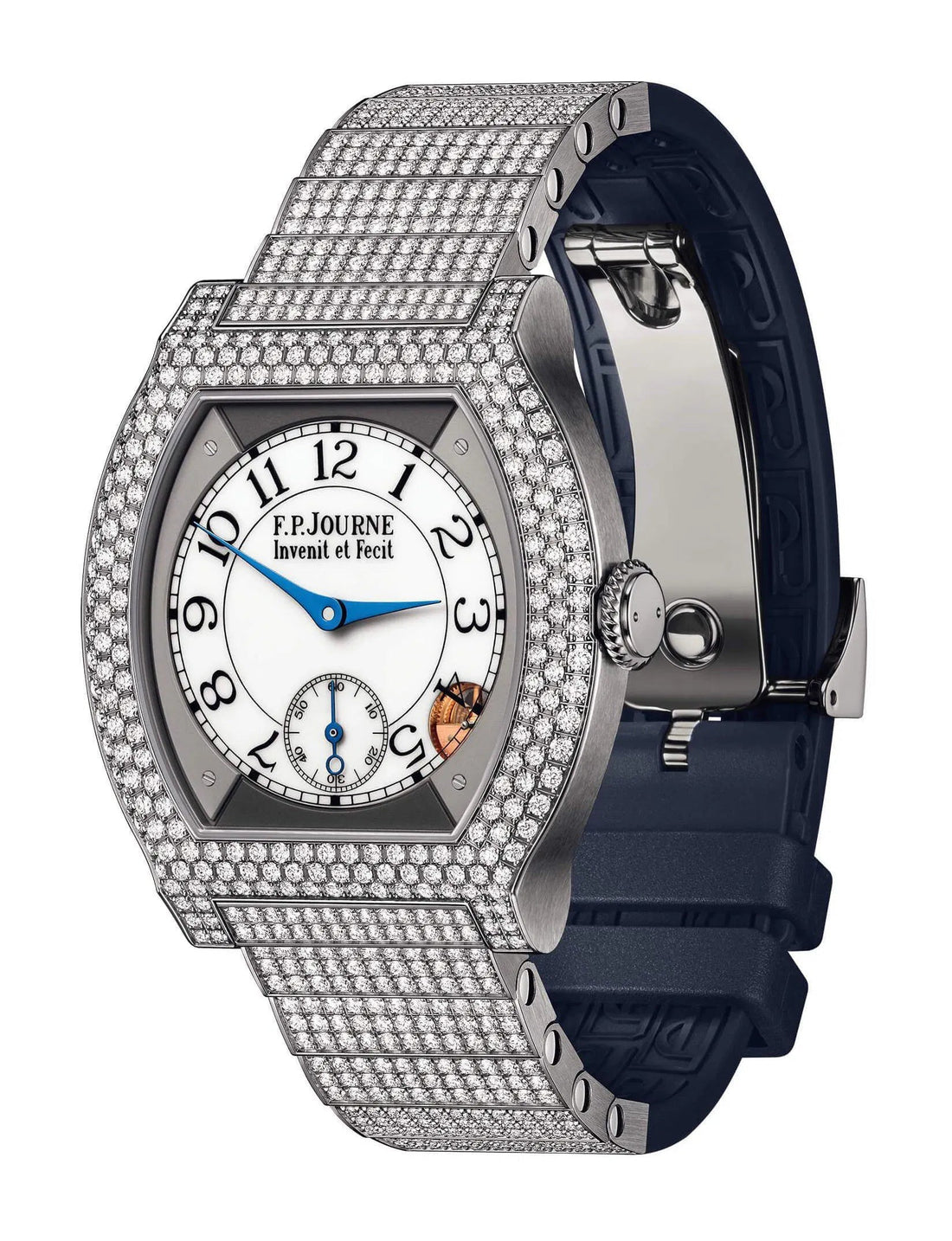 F.P.Journe élégante 40 Titanium 12 Rows of Diamonds with Set Bracelet - 1210