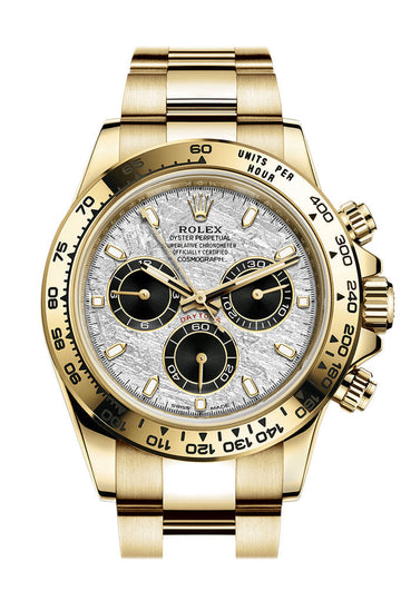Rolex Cosmograph Daytona Yellow Gold Meteorite Dial- 116519LN