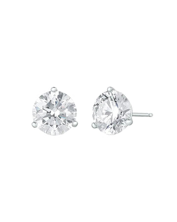 Lab Diamond Stud Earrings