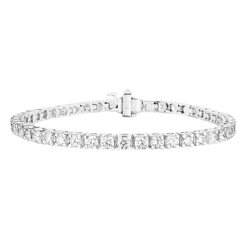 Natural Diamond Tennis Bracelet