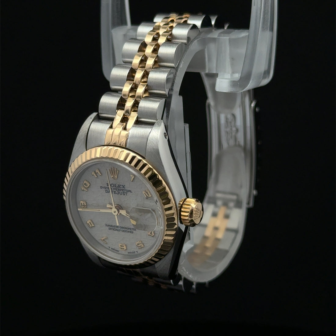 Rolex Datejust Lady Cream Jubilee Arabic Dial on Jubilee 69173