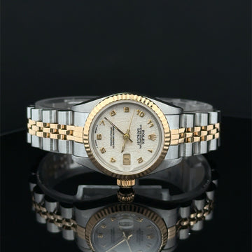 Rolex Datejust Lady Cream Jubilee Arabic Dial on Jubilee 69173
