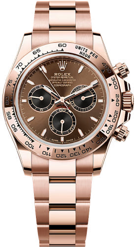 Rolex Cosmograph Daytona Everose Gold Chocolate Dial Oyster Bracelet - 126505