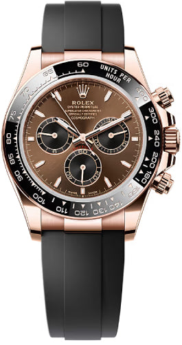 Rolex Cosmograph Daytona Everose Gold Chocolate Dial on Oysterflex Bracelet - 126515LN