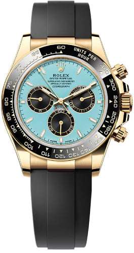 Rolex Cosmograph Yellow Daytona Oysterflex Bracelet "Tiffany" - 126518LN