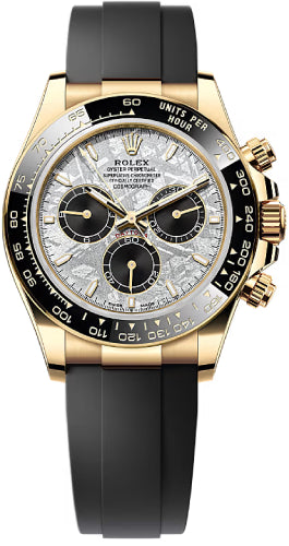Rolex Cosmograph Daytona Yellow Gold Meteorite Dial Oysterflex Bracelet - 126518LN