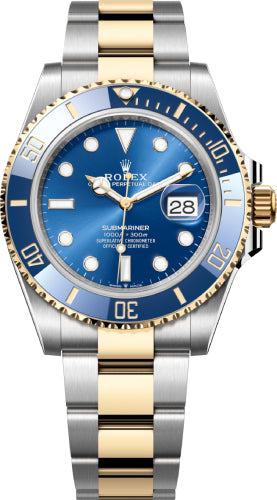 Rolex Submariner Date Two-Tone Blue Dial "Bluesy"- 126613LB