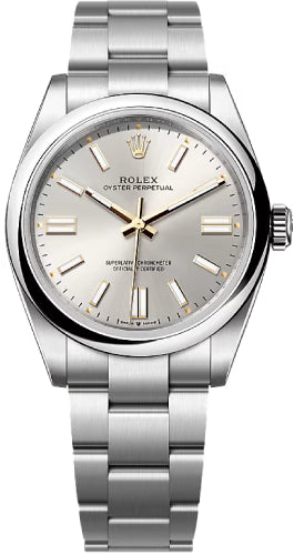 Rolex Oyster Perpetual 41 Silver Dial Oyster Bracelet - 134300