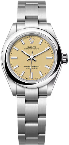 Rolex Oyster Perpetual 28 Beige Dial Oyster bracelet - 276200