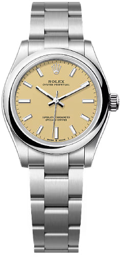 Rolex Oyster Perpetual 31 Beige Dial Oyster Bracelet - 277200