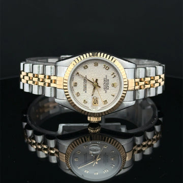 1991 Rolex Datejust Ivory Computer Dial on Jubilee 69173