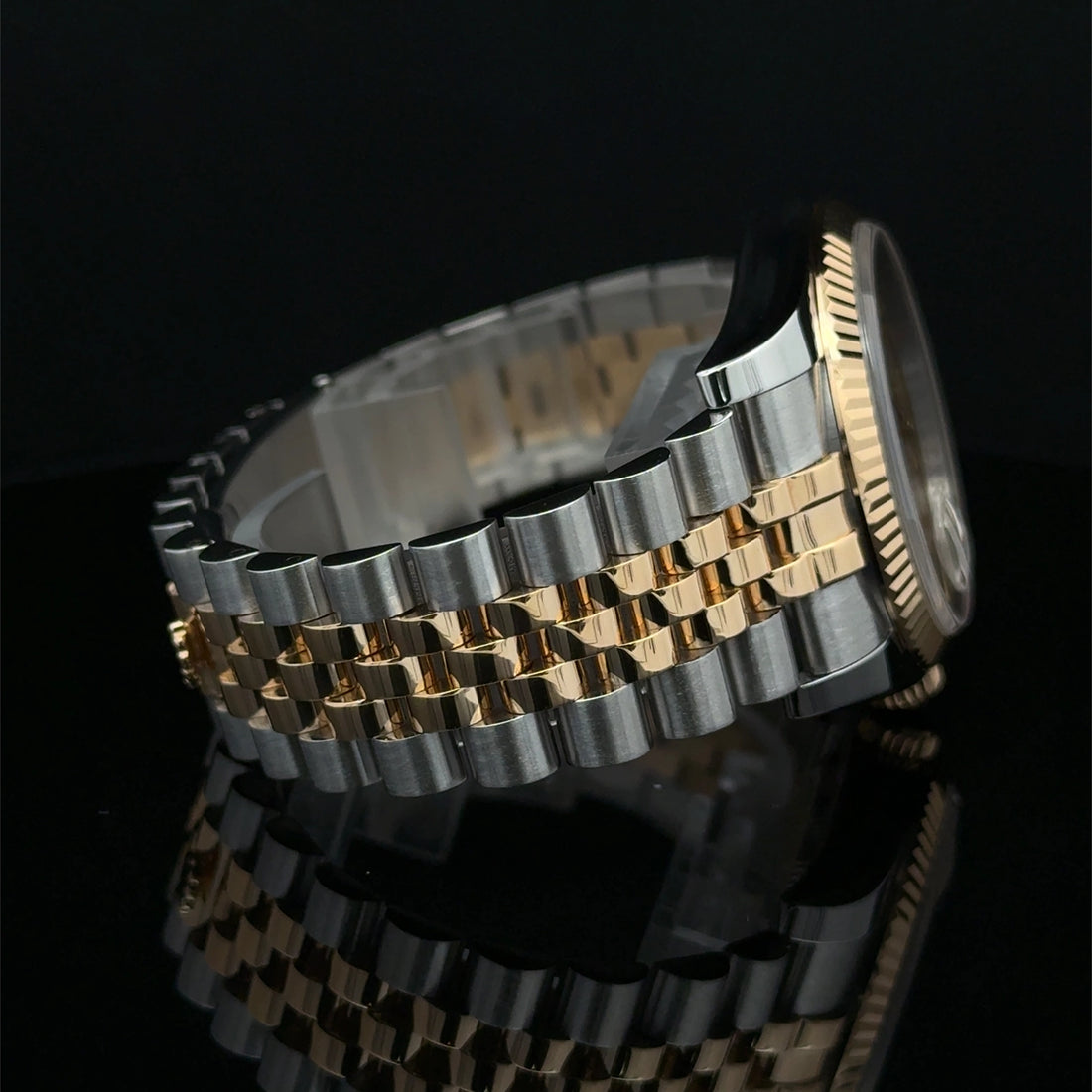 Rolex Datejust 36 Champagne Roman Dial on Jubilee 116233